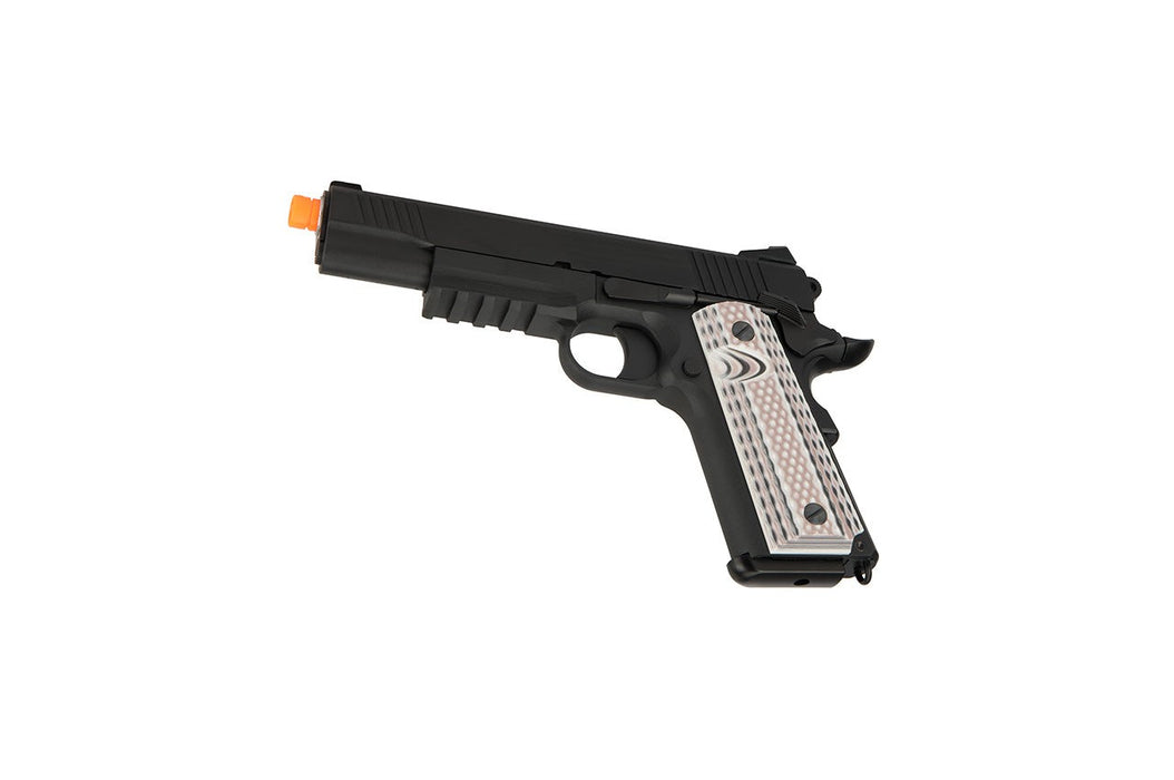 WE Tech Full Metal 1911 M45A1 Gas Blowback Airsoft Pistol (BLACK)