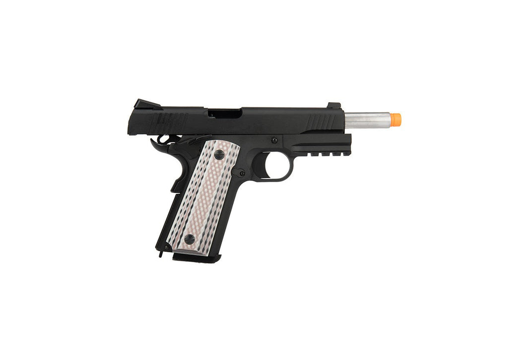 WE Tech Full Metal 1911 M45A1 Gas Blowback Airsoft Pistol (BLACK)