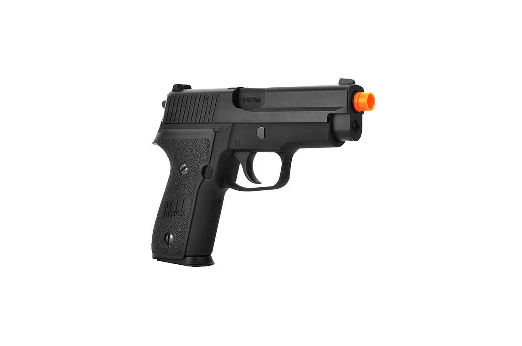 WE-Tech F228 Series Gas Blowback GBB Airsoft Pistol (Color: Black)