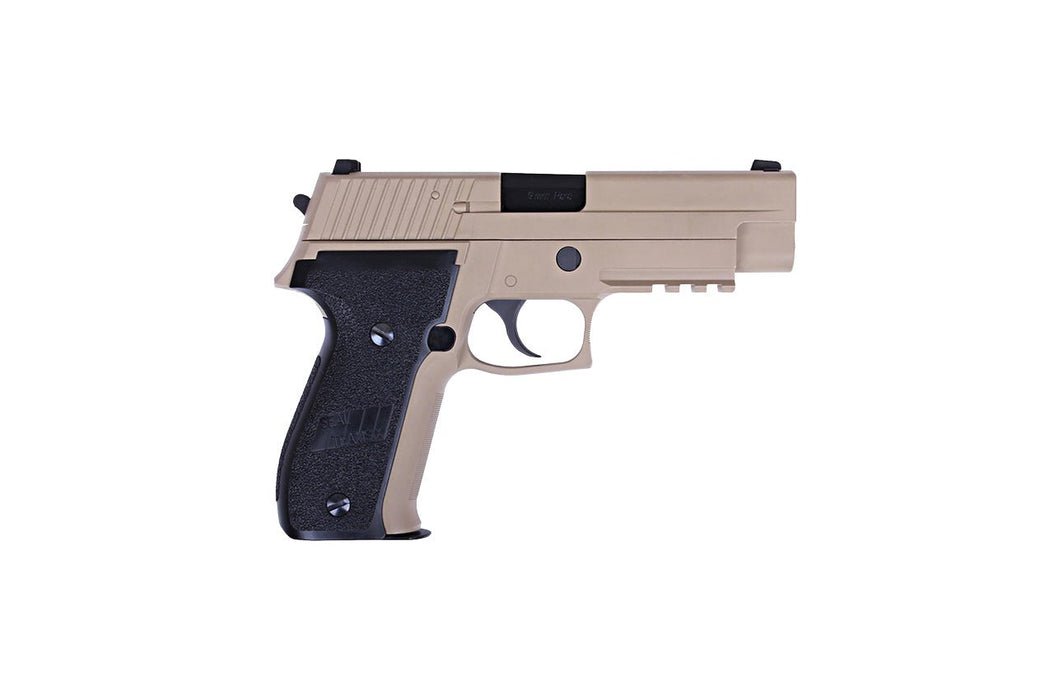 WE Tech F226 Series MK25 Gas Blowback GBB Airsoft Pistol (TAN)