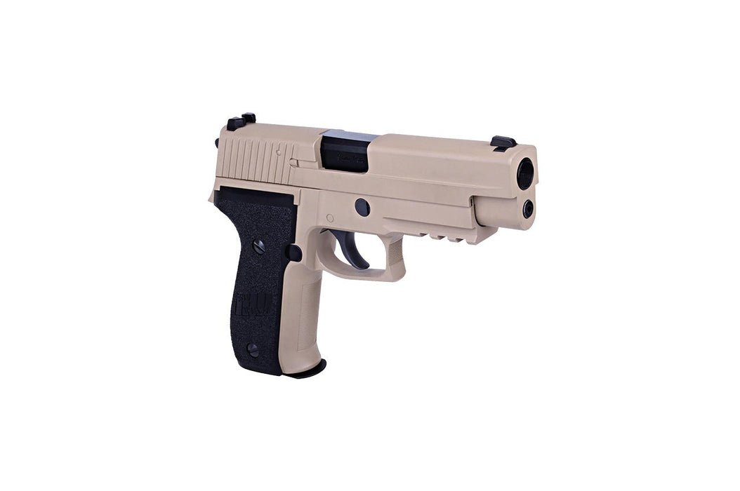 WE Tech F226 Series MK25 Gas Blowback GBB Airsoft Pistol (TAN)