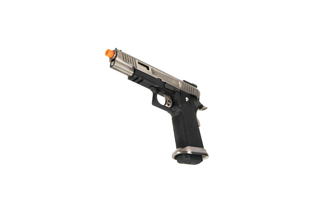 WE Tech Hi-Capa 5.1 "T-Rex" Competiton Gas Blowback Pistol (SILVER)