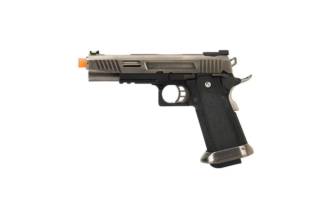 WE Tech Hi-Capa 5.1 "T-Rex" Competiton Gas Blowback Pistol (SILVER)