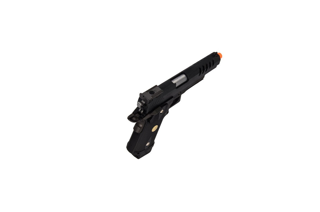 WE Tech Hi-Capa 5.1 Hyper Speed Airsoft Full Auto Gas Blowback Pistol w/ Threaded Barrel