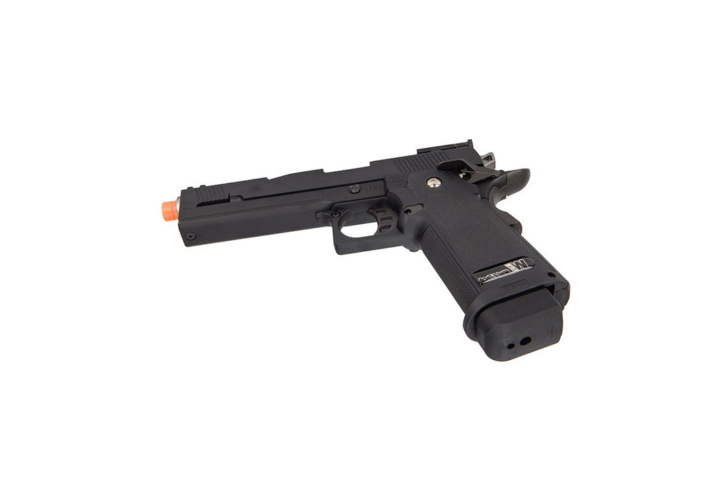 WE-Tech Black Dragon 5.1 Competition Series Hi-Capa Full Auto Gas Blowback Pistol (Black)