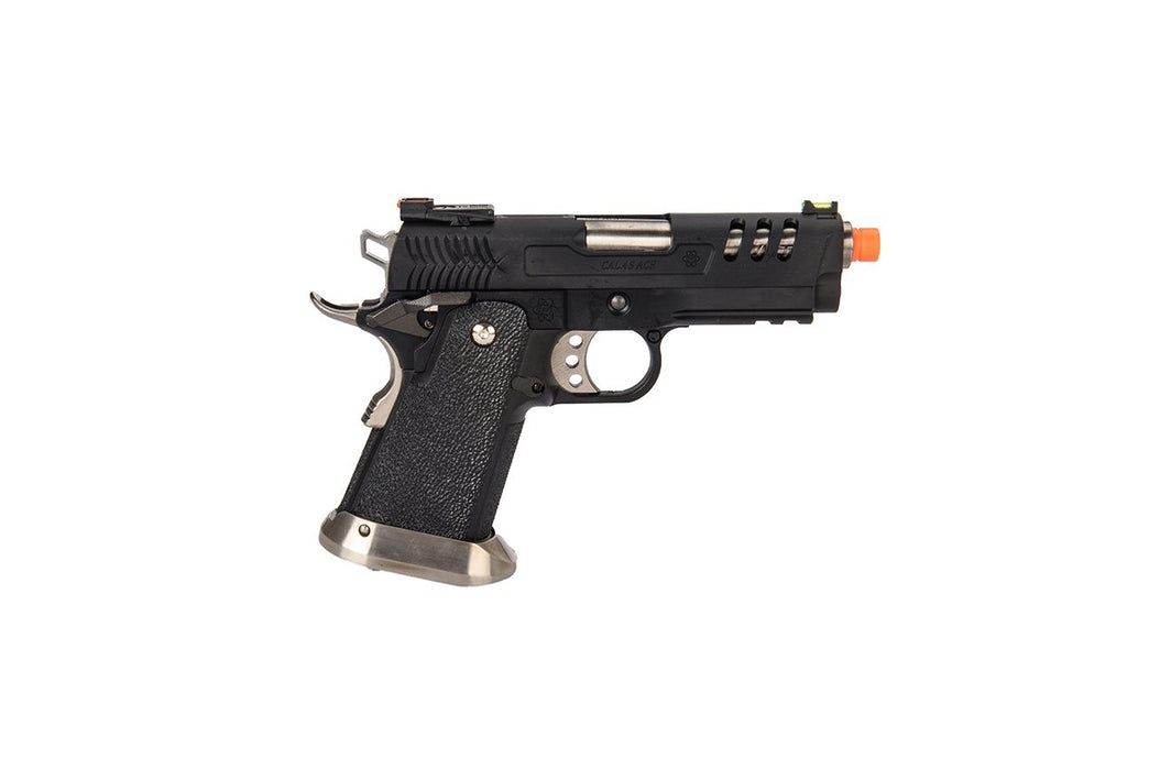 WE-Tech Hi-Capa 3.8 Deinonychus Gas Full Auto Blowback Pistol (Black)