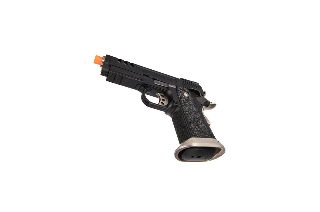 WE-Tech Hi-Capa 3.8 Deinonychus Gas Full Auto Blowback Pistol (Black)