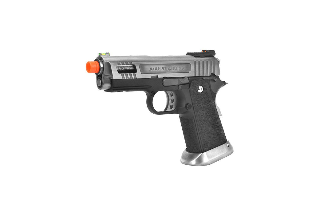 WE Tech 3.8 Velociraptor Full Metal Hi-Capa Gas Blowback Airsoft Pistol (BLACK)