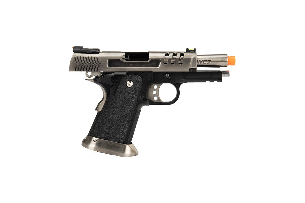 WE Tech 3.8 Hi-Capa Deinonychus Gas Blowback Airsoft Pistol (SILVER)