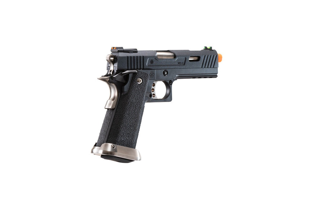 WE-Tech Hi-Capa 4.3 Allosaurus Gas Blowback Pistol (Color: Black)