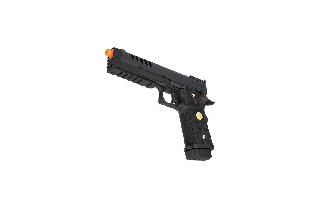 WE Tech 1911 Hi-Capa Custom "Hyper Strike" Gas Blowback Airsoft Pistol (BLACK)