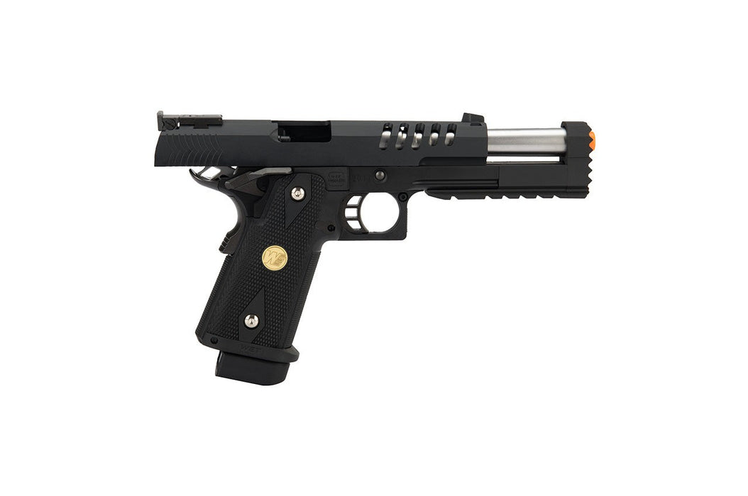 WE Tech 1911 Hi-Capa Custom "Hyper Strike" Gas Blowback Airsoft Pistol (BLACK)