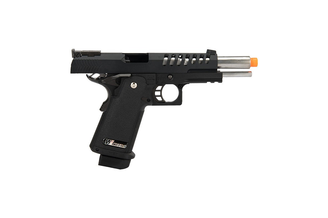 WE Tech 1911 Hi-Capa Hyper Speed Gas Blowback Airsoft PIstol (Black)