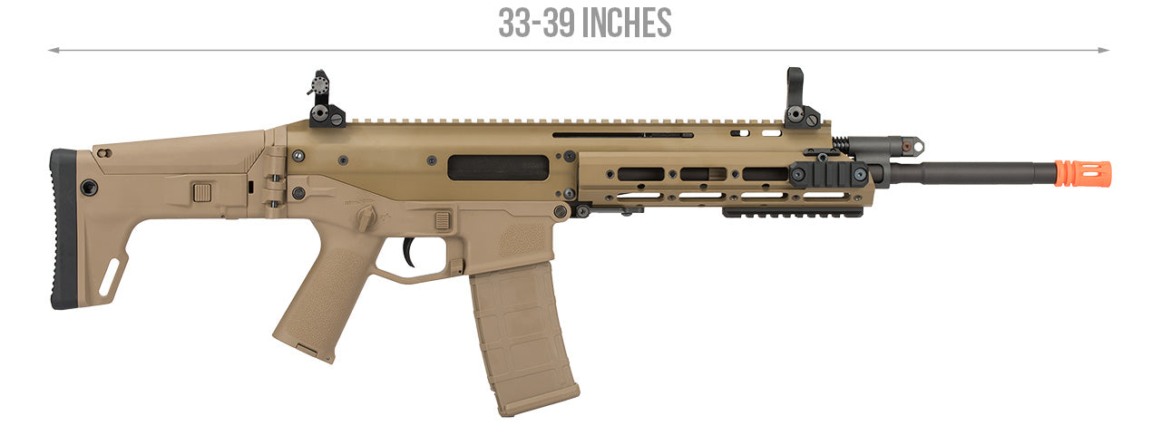 WE Tech MSK Open Bolt Gas Blowback GBBR Airsoft Rifle (TAN)