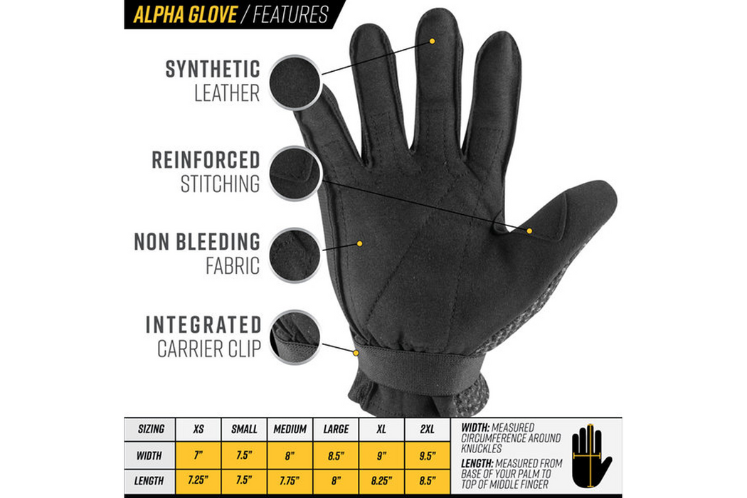 Valken Alpha Full Finger Gloves