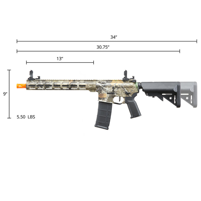 Lancer Tactical Viking 13" M-LOK Proline Series M4 Airsoft Rifle (Reel Tree)