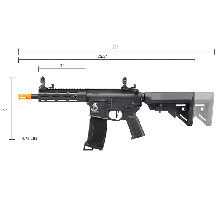 Lancer Tactical Gen 3 M-LOK 7" Airsoft M4 AEG