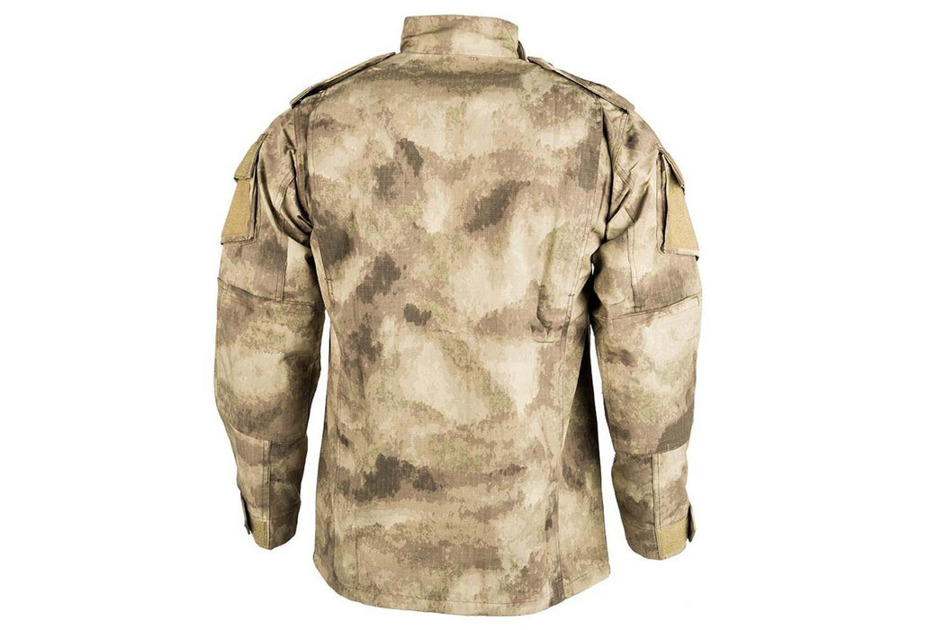 Arid Camo Ripstop BDU Jacket with Pockets and Loop Fields (Size: Medium)