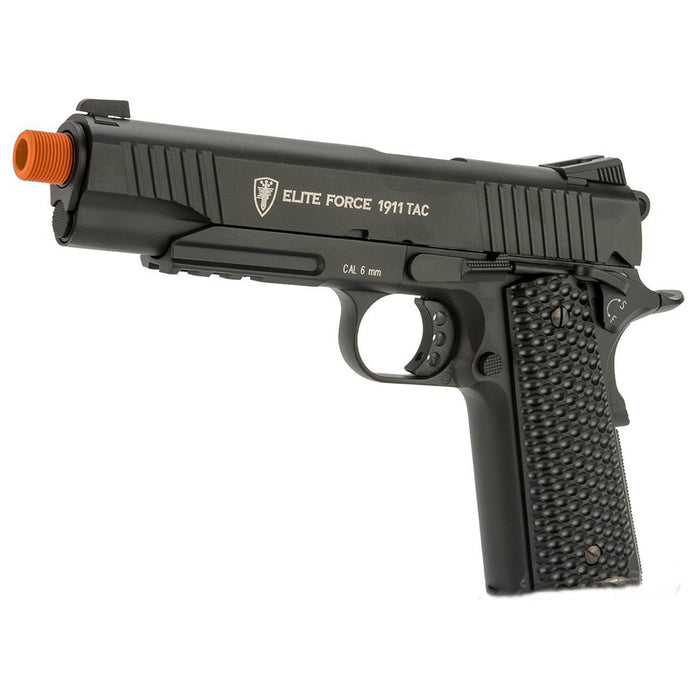 Elite Force Full Metal Gen 3 1911 Tactical CO2 Airsoft Gas Blowback Pistol (Color: Black)