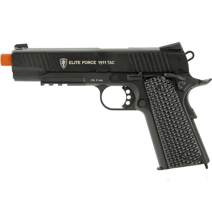 Elite Force Full Metal Gen 3 1911 Tactical CO2 Airsoft Gas Blowback Pistol (Color: Black)