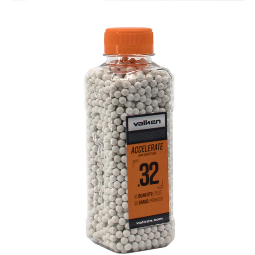Valken Accelerate ProMatch 0.32g 2,500ct Airsoft BBs - Airsoft Promo