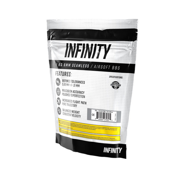 Infinity 0.28g 3,500ct Biodegradable Airsoft BBs (1kg) - Airsoft Promo